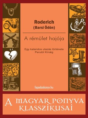 cover image of A rémület hajója